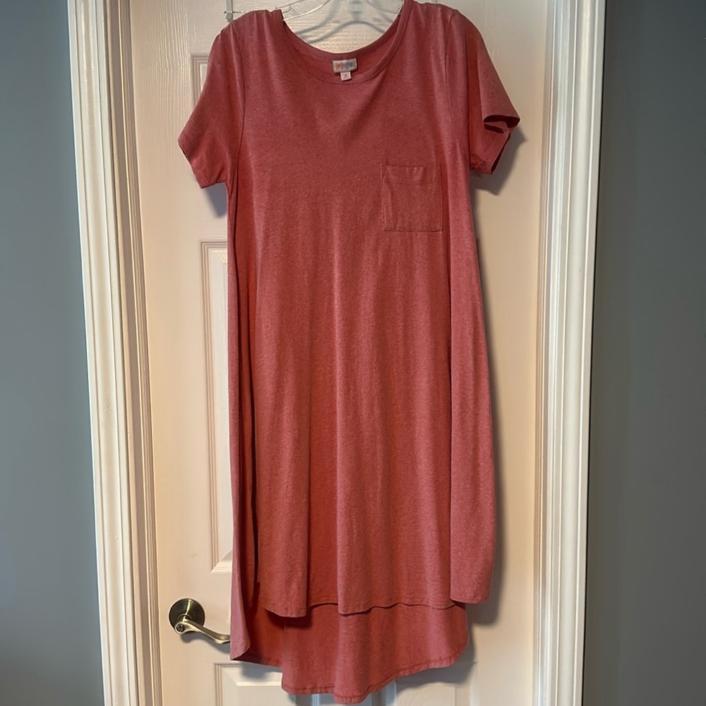 LuLaRoe, Casual Dress, Light Pink, M